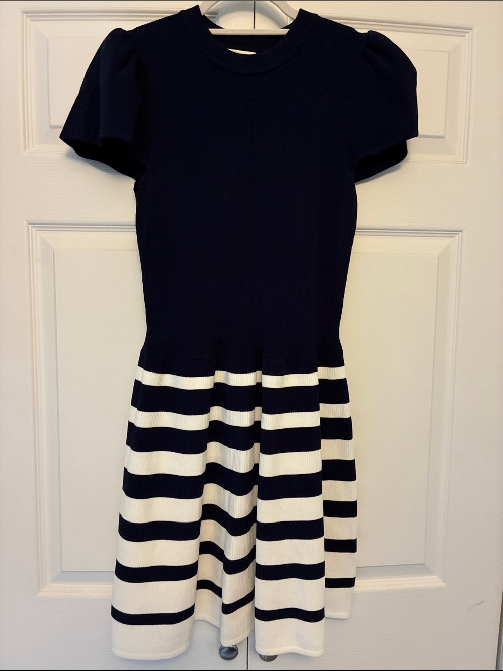 Shoshanna Women's Striped Knit Colette Dress . Size medium.